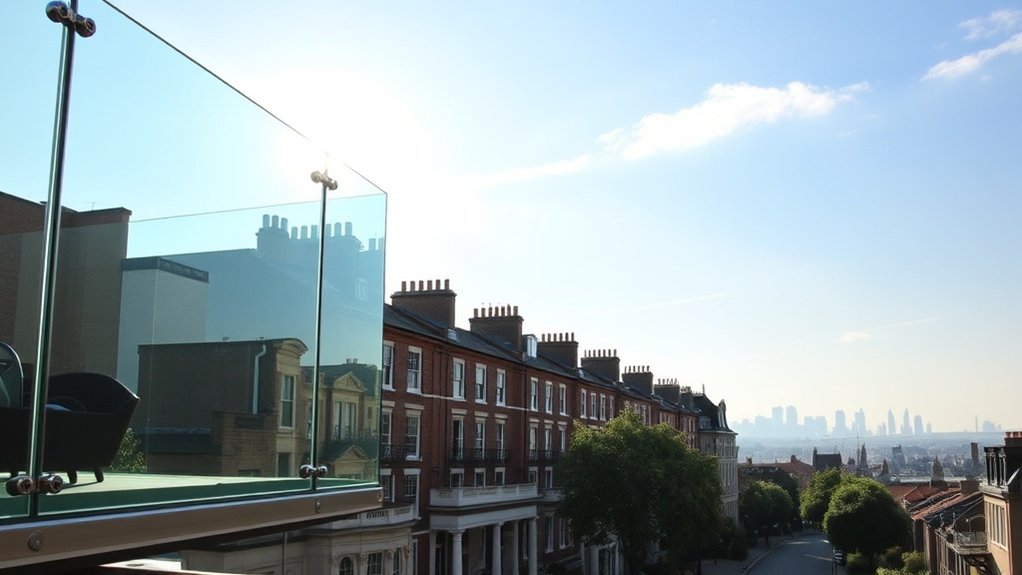 Glass Balustrades & Balconies Southall