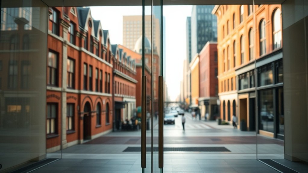 Glass Doors Southall Broadway