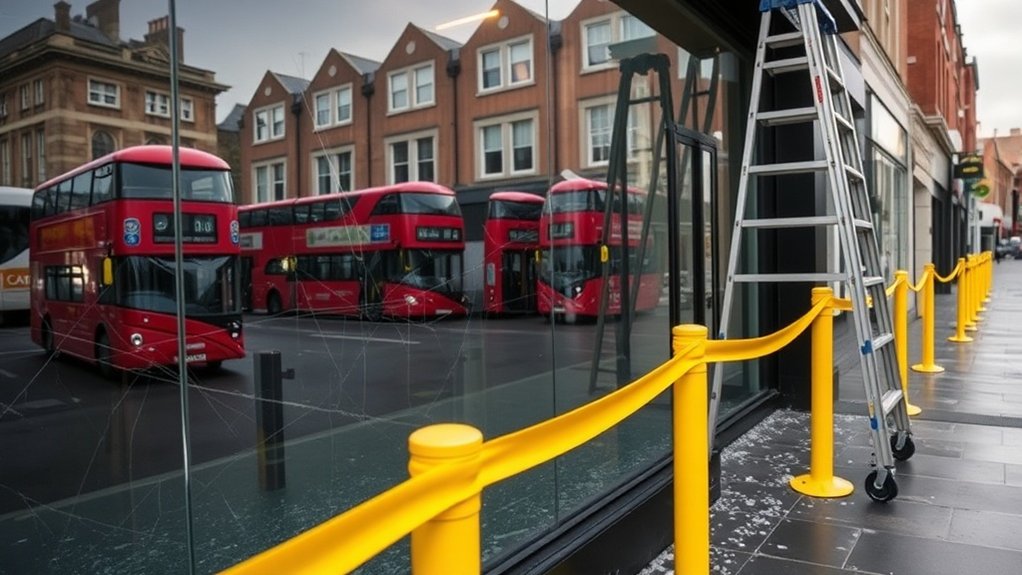 Vandalism Glass Repair Southall